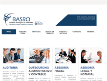 Tablet Screenshot of basro.net